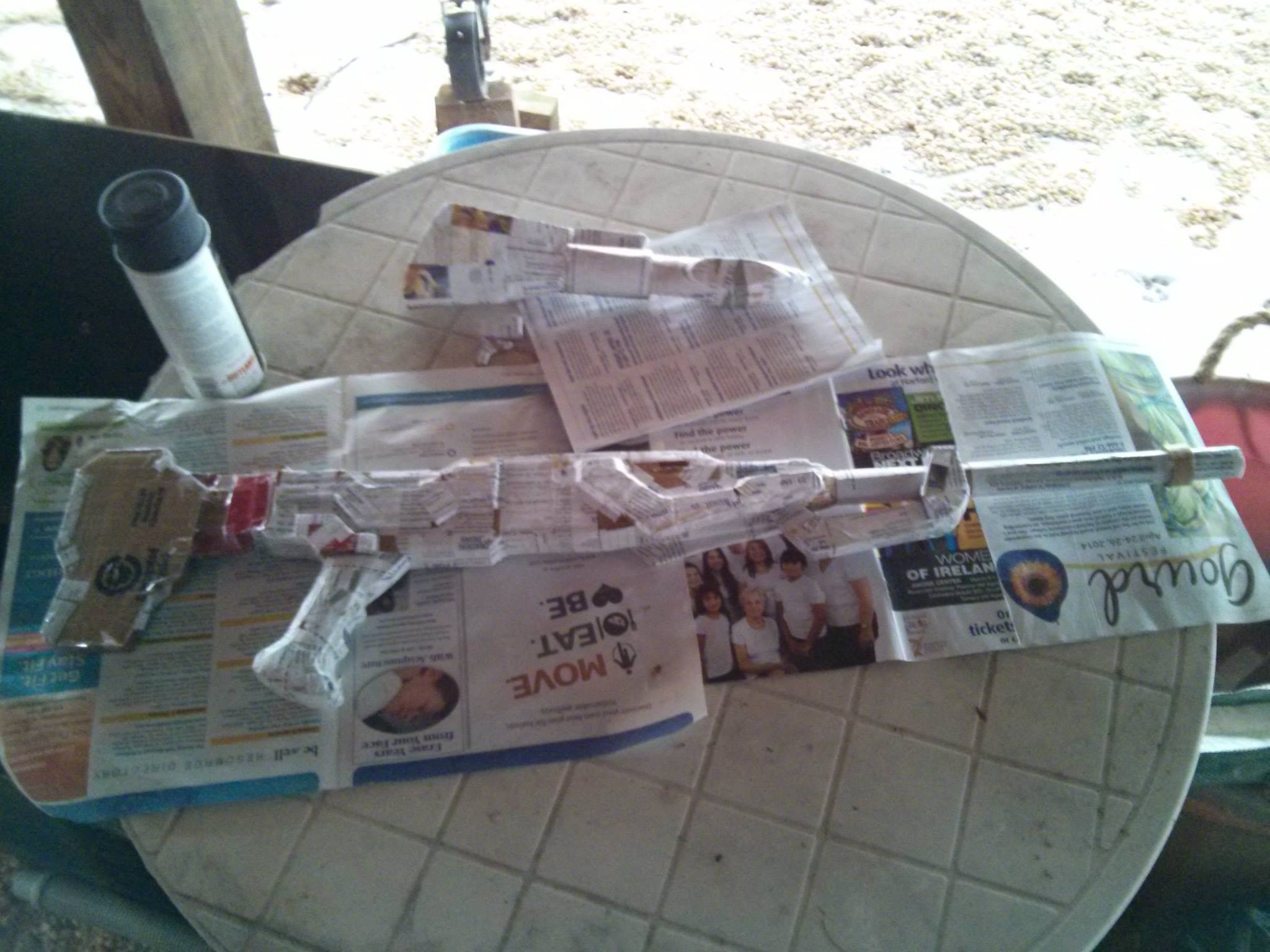 Assault rifle build - step 1