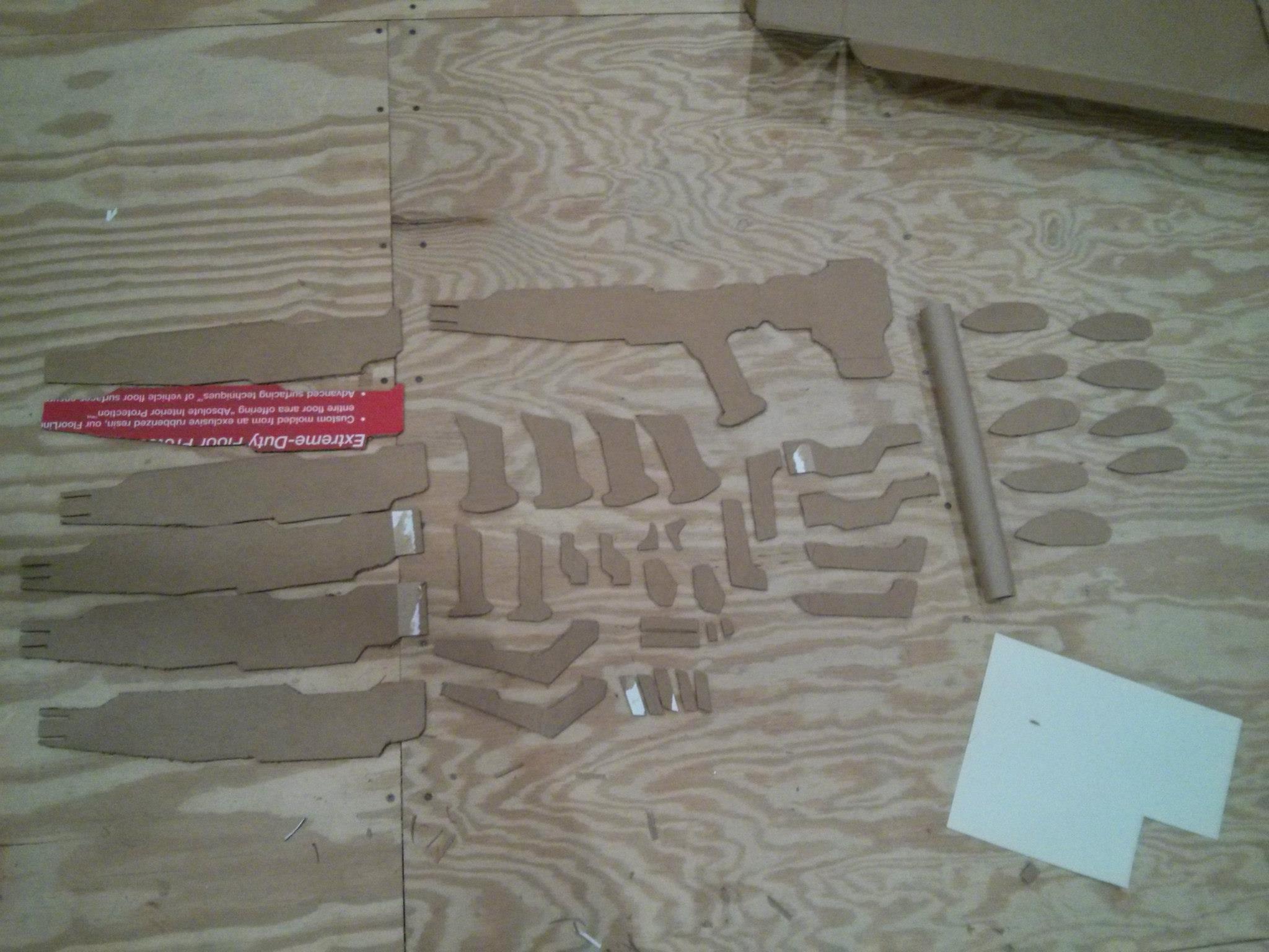 Assault rifle build - step 2