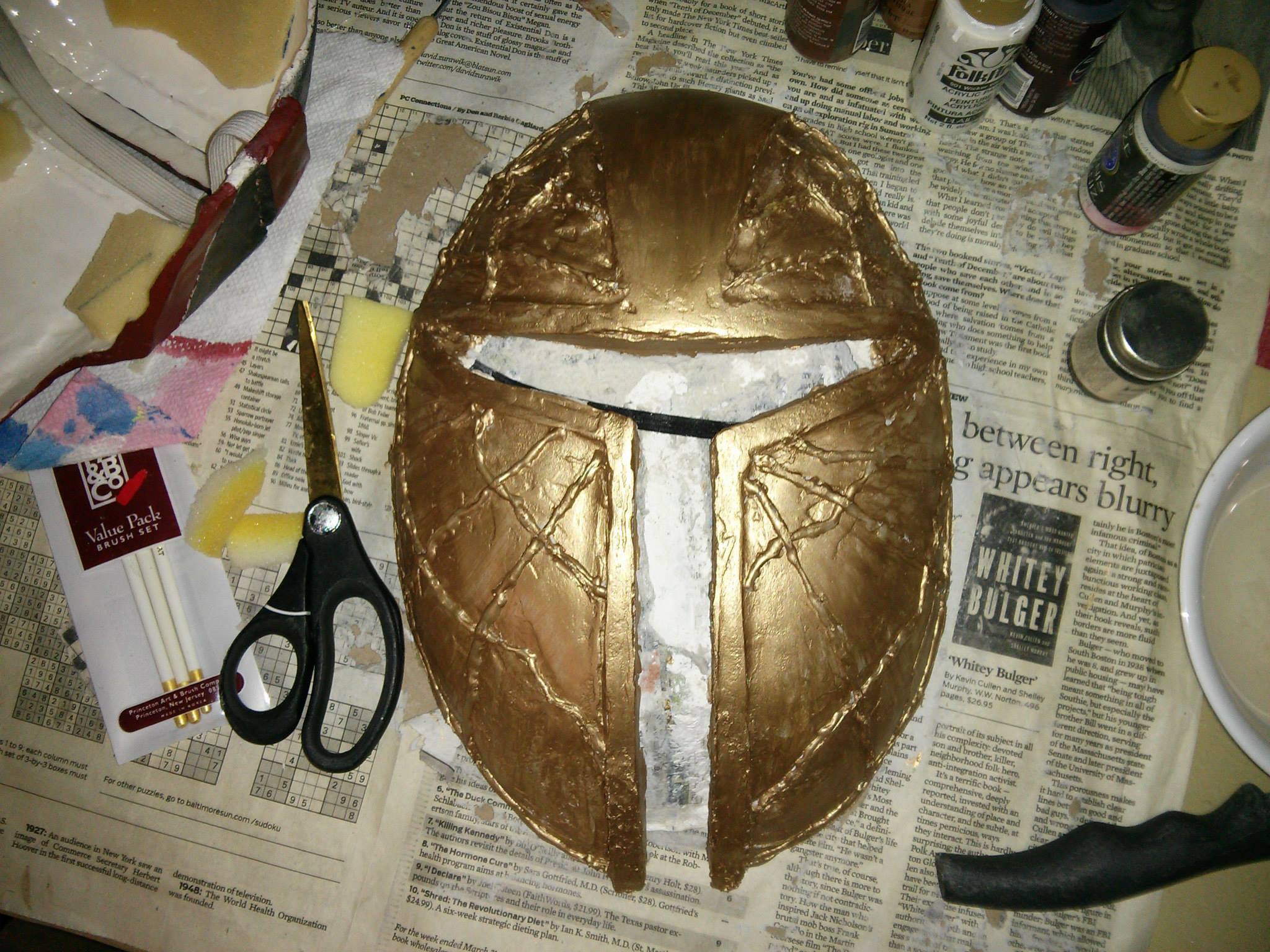 Mandalore mask detail