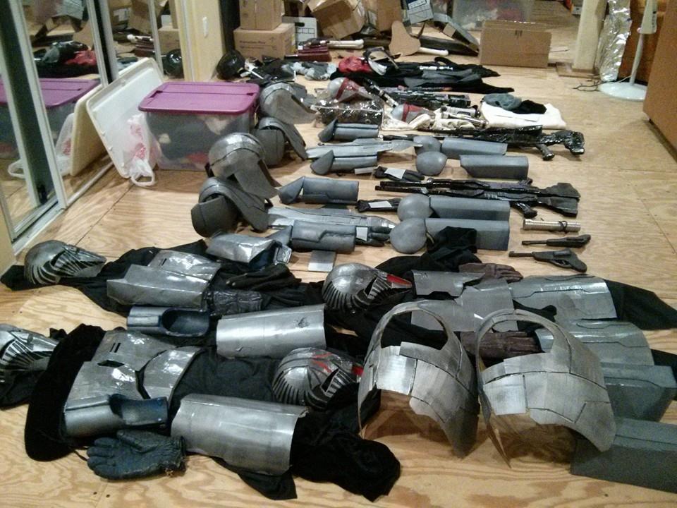 Sith Trooper weapons
